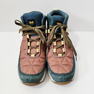 Teva ReEmber Commute Waterproof Boots Size 8.5 Lace Up Hiking Outdoor